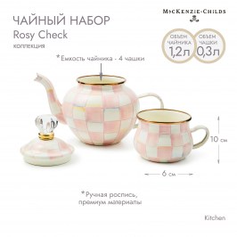 Чайный набор Rosy Check 89213-740